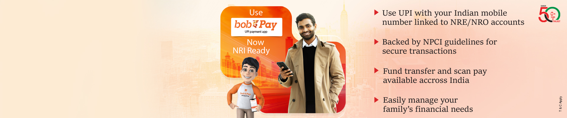 bob pay web banners